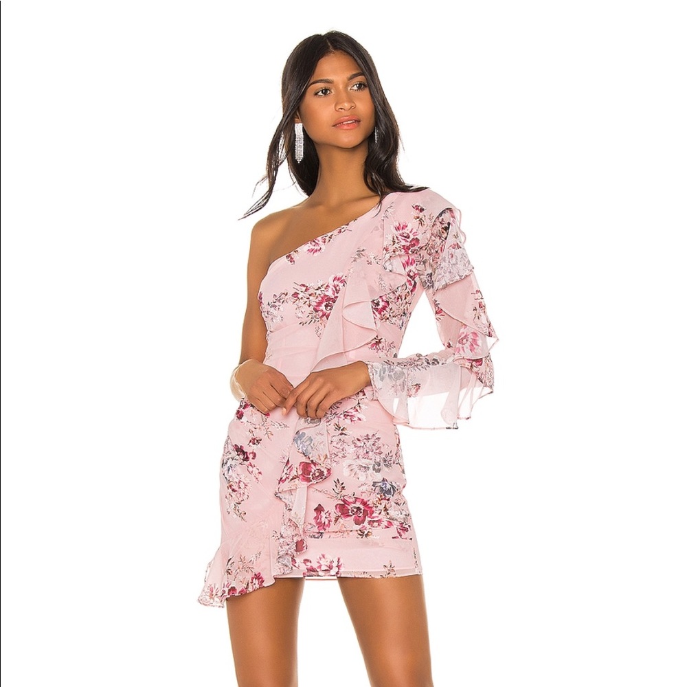 X REVOLVE Carter Dress in Pink Floral